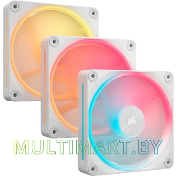 Набор вентиляторов Corsair iCUE LINK RX120-R RGB White (CO-9051054-WW)